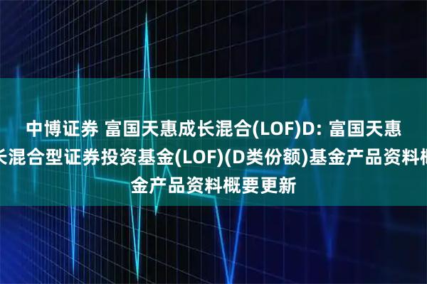 中博证券 富国天惠成长混合(LOF)D: 富国天惠精选成长混合型证券投资基金(LOF)(D类份额)基金产品资料概要更新